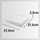 Plafon cuadrado de Led 28 W