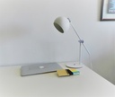 Lampara Velador Escritorio Moderno Bocha Gu10 Luz Dicro Led
