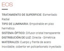 Spot de piso EOS