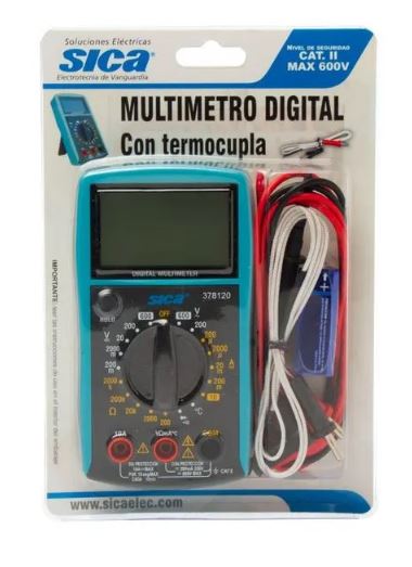 Multimetro con Termocupla