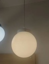 Colgante Globo de vidrio Opal 18 cm