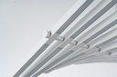 Colgante con luz LED integrado, semi triangular (copia)