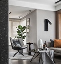Aplique de luz led integrado con base carga inalámbrica