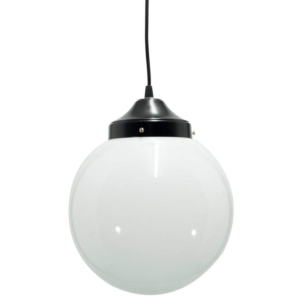 Colgante Globo de vidrio 40 cm Opal