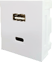 HBT Modulo cargador USB A+C BP