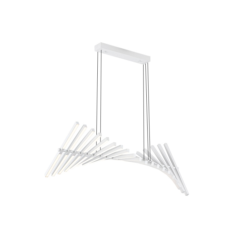Colgante con luz LED integrada, Onda