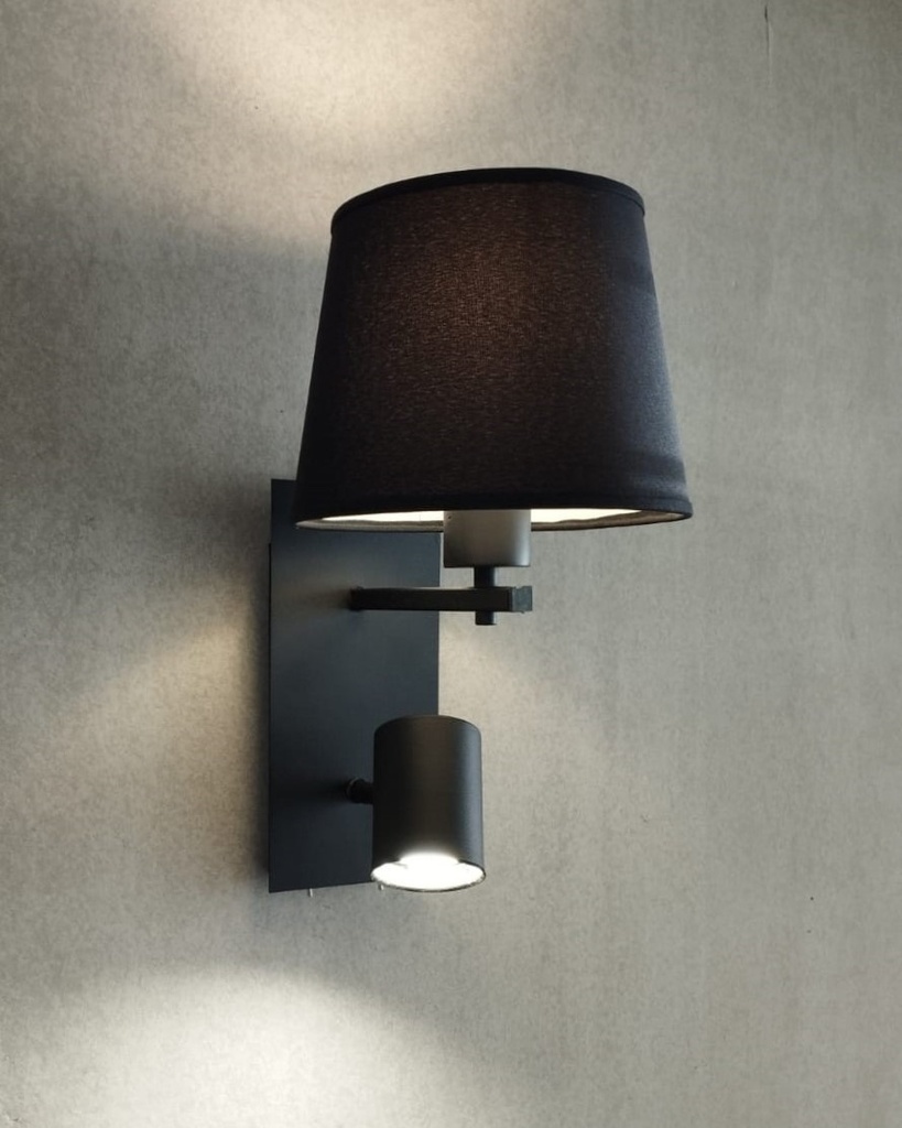 Lampara Aplique Cama De Pared Habitacion Luz Lectura Led 