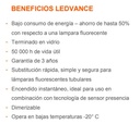 Tubo Led T5 56cm 7.5w G5 3000K LedAdvance