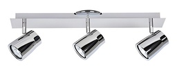 [2-C950/3 CR] Plafon Aplique Spot VULCANO 3 luces