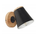 Aplique de madera para pared Kona 1 luz