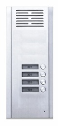 [34-916172] Frente portero electrico Sica para edificios 4 internos