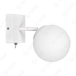 Aplique Buda Globo opal mate