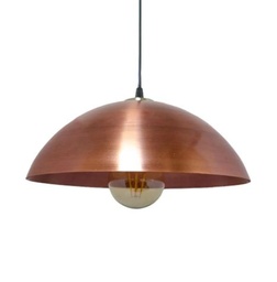 [7-840057] Colgante 1/4 esfera chapa cobre